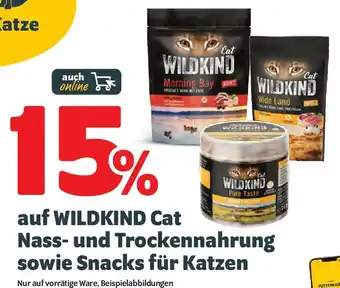 Das Futterhaus 15% auf WILDKIND Cat Angebot