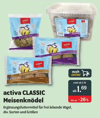 Das Futterhaus activa CLASSIC Meisenknödel Angebot