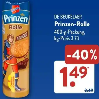 Aldi Süd DE BEUKELAER Prinzen-Rolle Angebot