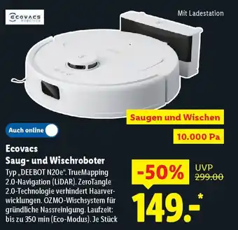 Lidl Ecovacs Saug- und Wischroboter Angebot