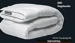 Lidl Dunlopillo Steppbett Angebot