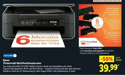 Lidl Epson Tintenstrahl Multifunktionsdrucker Angebot