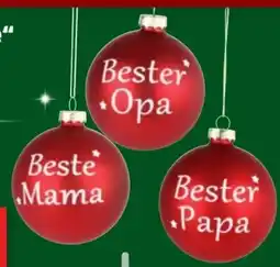 Thomas Philipps Weihnachtsbaumkugeln Familie Angebot