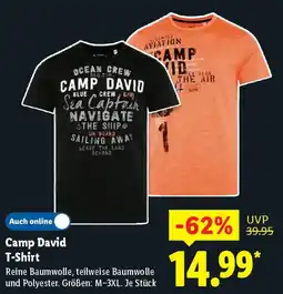 Lidl Camp David T-Shirt Angebot