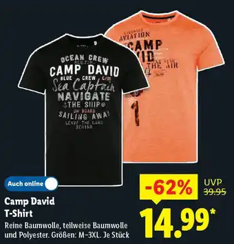Lidl Camp David T-Shirt Angebot