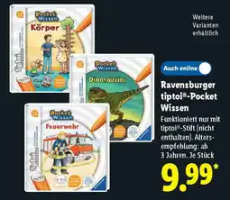 Lidl Ravensburger tiptoi-Pocket Wissen Angebot