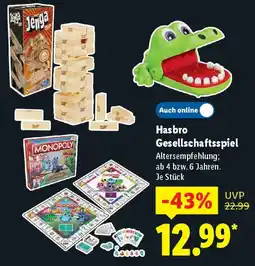 Lidl Hasbro Gesellschaftsspiel Angebot