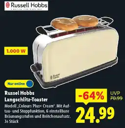 Lidl Russell Hobbs Langschlitz-Toaster Angebot