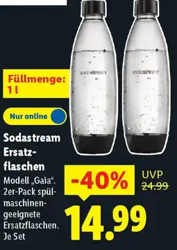 Lidl Sodastream Ersatz- flaschen Angebot