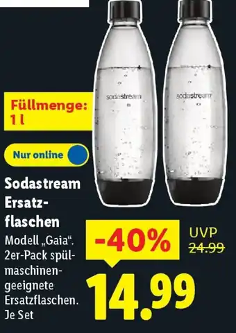 Lidl Sodastream Ersatz- flaschen Angebot
