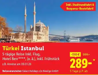 Lidl Türkei Istanbul Angebot