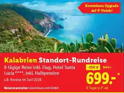 Lidl Kalabrien Standort-Rundreise Angebot
