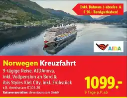 Lidl Norwegen Kreuzfahrt Angebot