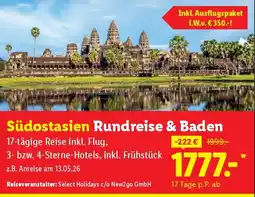 Lidl Südostasien Rundreise & Baden Angebot