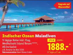 Lidl Indischer Ozean Malediven Angebot