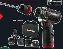 Lidl Parkside Performance Akku-Bohrschrauber- Starter-Set 12 V Angebot