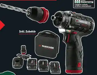 Lidl Parkside Performance Akku-Bohrschrauber- Starter-Set 12 V Angebot
