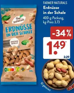 Aldi Süd FARMER NATURALS Erdnüsse in der Schale Angebot