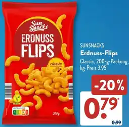 Aldi Süd SUNSNACKS Erdnuss-Flips Angebot