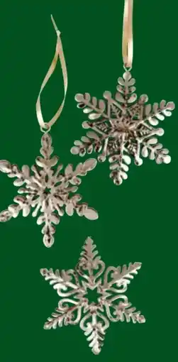 Thomas Philipps Metall-Schneeflocken Angebot