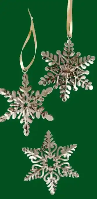 Thomas Philipps Metall-Schneeflocken Angebot