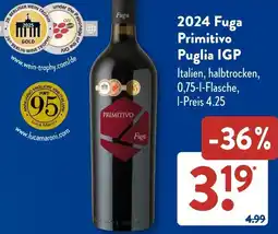 Aldi Süd 2024 Fuga Primitivo Puglia IGP Angebot