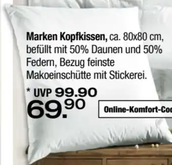 Ostermann Künsemüller Kopfkissen Pearl Angebot