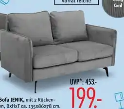 Trends Möbel 2er-Sofa Jenik Angebot