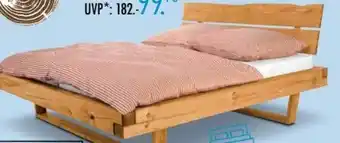 Trends Möbel Massivholzbett Beven Angebot