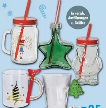 Trends Möbel Trinkglas Schneemann Angebot
