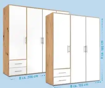 Trends Möbel Kleiderschrank Jero Angebot