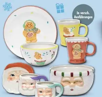 Trends Möbel Geschirrserie Weihnachtsmann Angebot