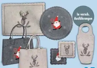 Trends Möbel Filz-Weihnachts Taschen Angebot