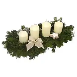 toom Baumarkt Adventsgesteck mit Kerze Angebot