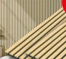 Hagebau Akustik-­Wandpaneele Light-Oak Angebot