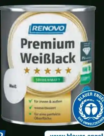 Hagebau Renovo Premium Weißlack Angebot