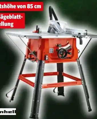 Hagebau Einhell Tischkreissäge TC-TS2025/2 U Angebot