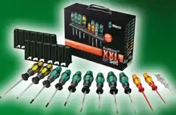 Hagebau Wera Schraubendreher-Set Kraftform TX XXL Angebot