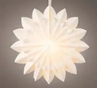 Hagebau Weihnachts-LED-Papierstern Angebot