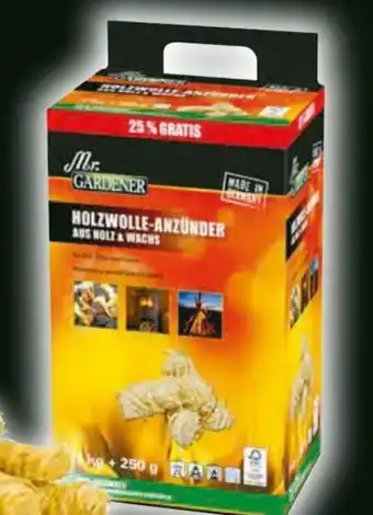 Hagebau Mr. Gardener Holzwolleanzünder Angebot