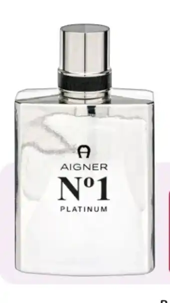 Rossmann Aigner No 1 Platinum Homme EdT Angebot