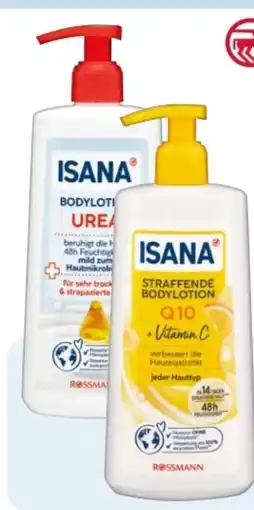 Rossmann Isana Bodylotion Angebot