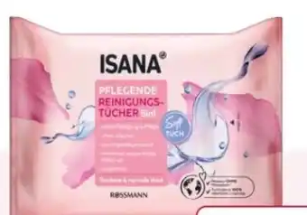 Rossmann Isana 5in1 Pflegende Gesichtsreinigungstücher Angebot