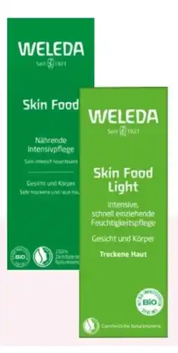 Rossmann Weleda Skin Food Intensivpflege Angebot