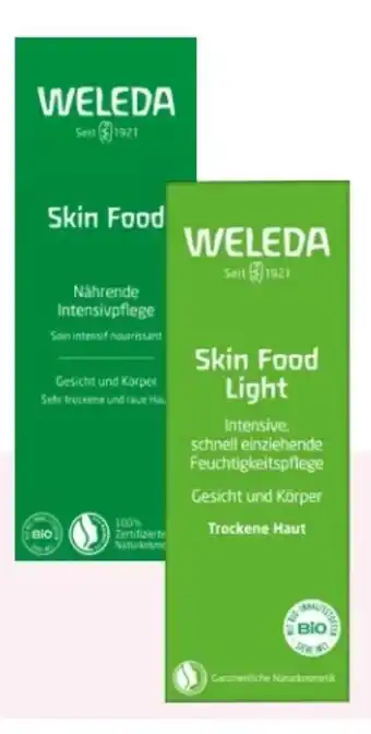 Rossmann Weleda Skin Food Intensivpflege Angebot