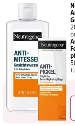 Rossmann Neutrogena Anti-Mitesser Gesichtswasser Angebot