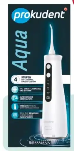 Rossmann Prokudent Aqua Munddusche Angebot