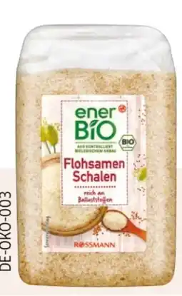Rossmann enerBiO Flohsamen Schalen Angebot