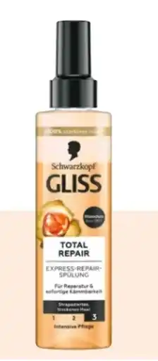Rossmann Schwarzkopf Gliss Kur Express-Repair-Spülung Angebot
