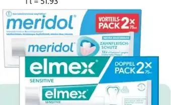 Rossmann Meridol Sensitive Zahncreme Angebot